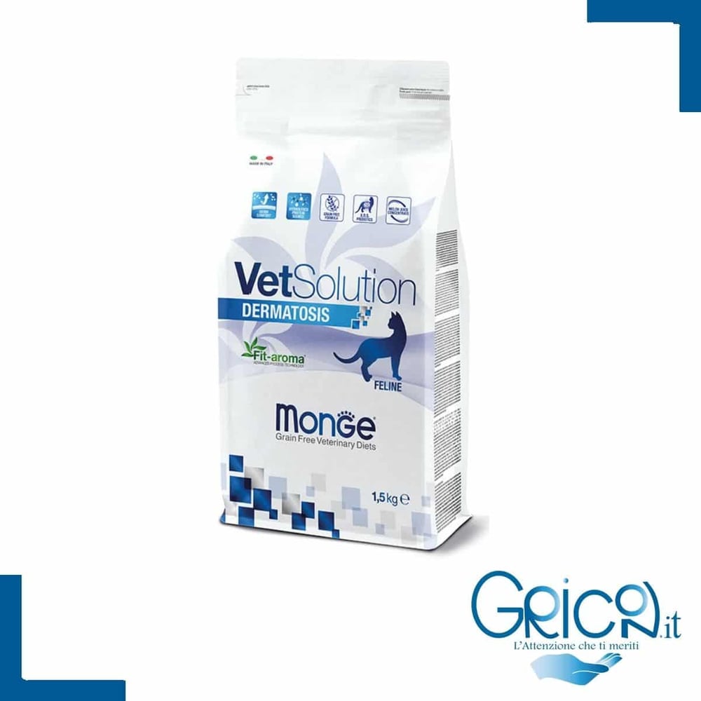 Monge Dermatosis Gatto - Vetsolution - 1.5 Kg