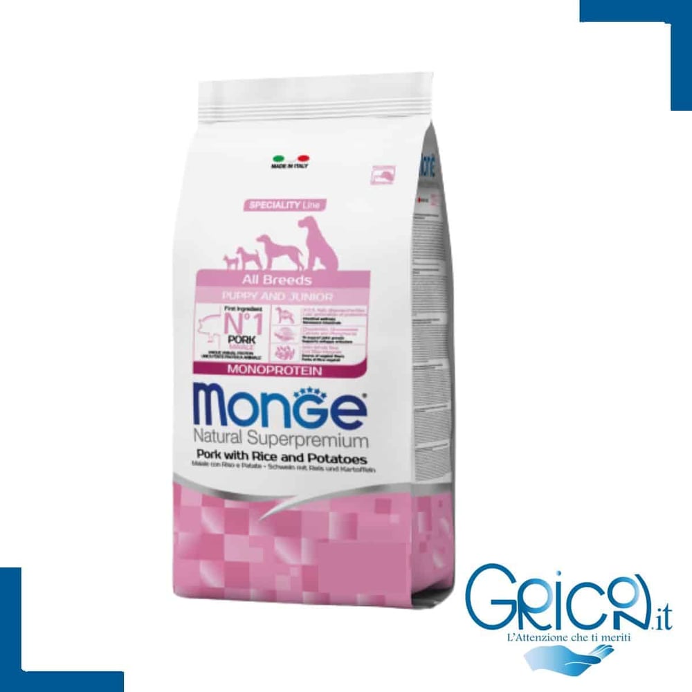 Monge Superpremium Adult Chicken, Rice And Potatoes - Cibo Per Cani Tutte Le Razze, 12 Kg, Con Pollo E Riso - Foto 8