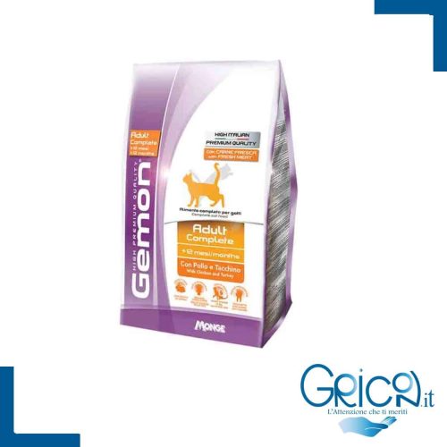 Gemon Gatto Adult con Pollo e Tacchino