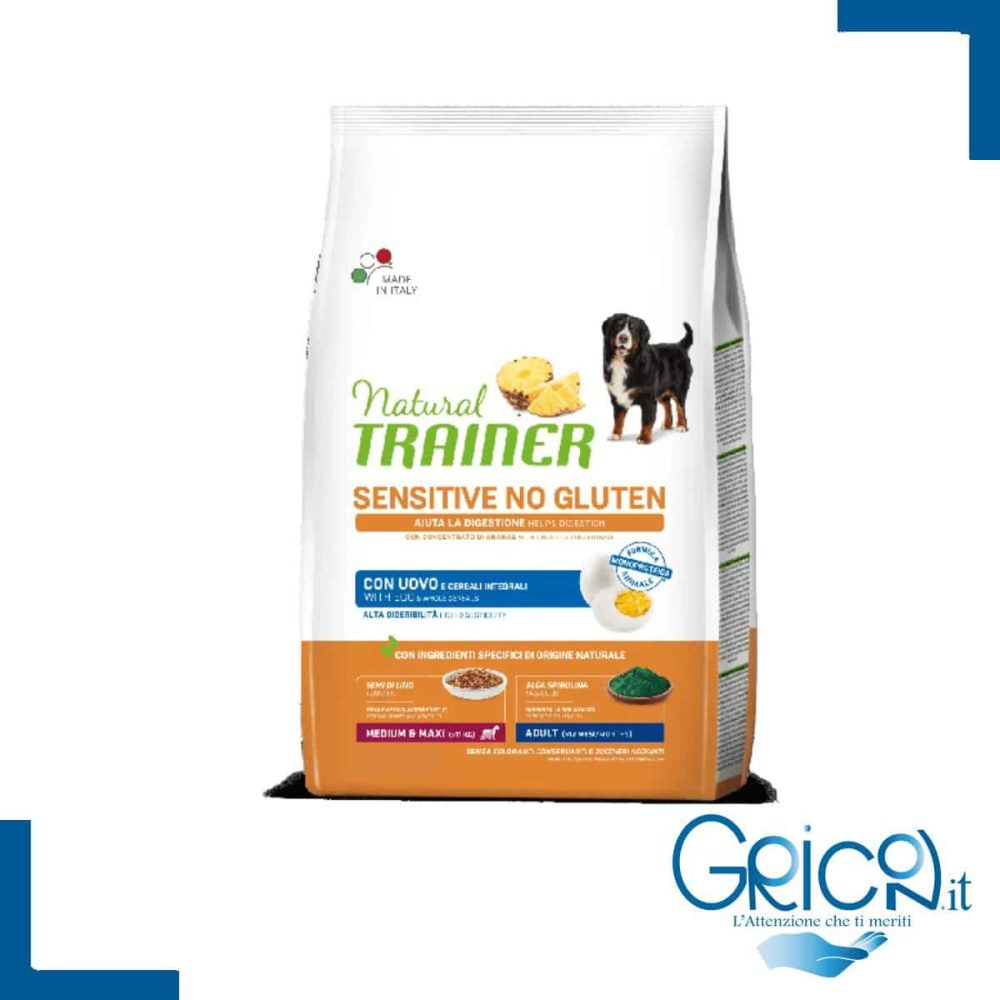 Natural-Trainer-–-Cibo-per-Cane-–-Sensitive-No-Gluten-MediumMaxi-Adult-con-uovo-e-cereali-integrali