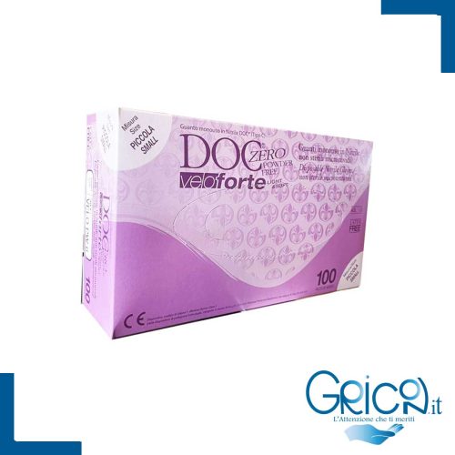 Doc VeloForte Guanti in Nitrile senza polvere