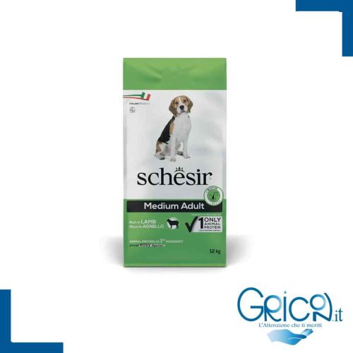 Schesir Cane Agnello Medium 12 Kg