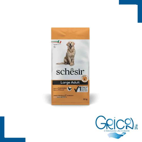 Schesir Cane Ricco in Pollo Large 12 Kg