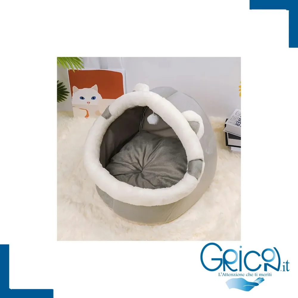 Cuccia Peluche per gatti da interno
