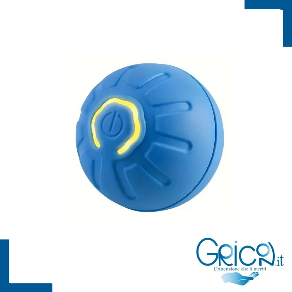Palla Rimbalzante/Vibrante per Cani con ricarica USB
