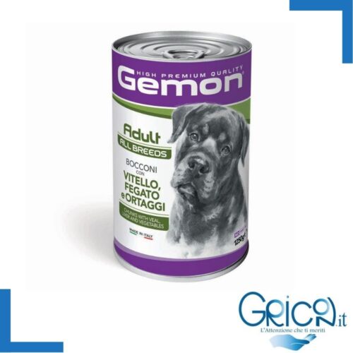 Gemon Adult vitello fegato e ortaggi - 1.25 kg